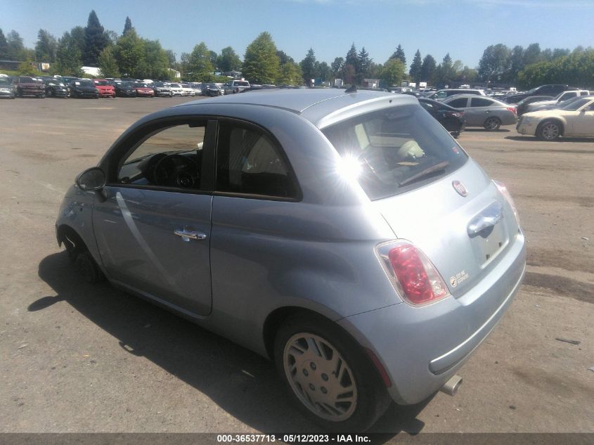 2013 FIAT 500 POP - 3C3CFFAR4DT674242