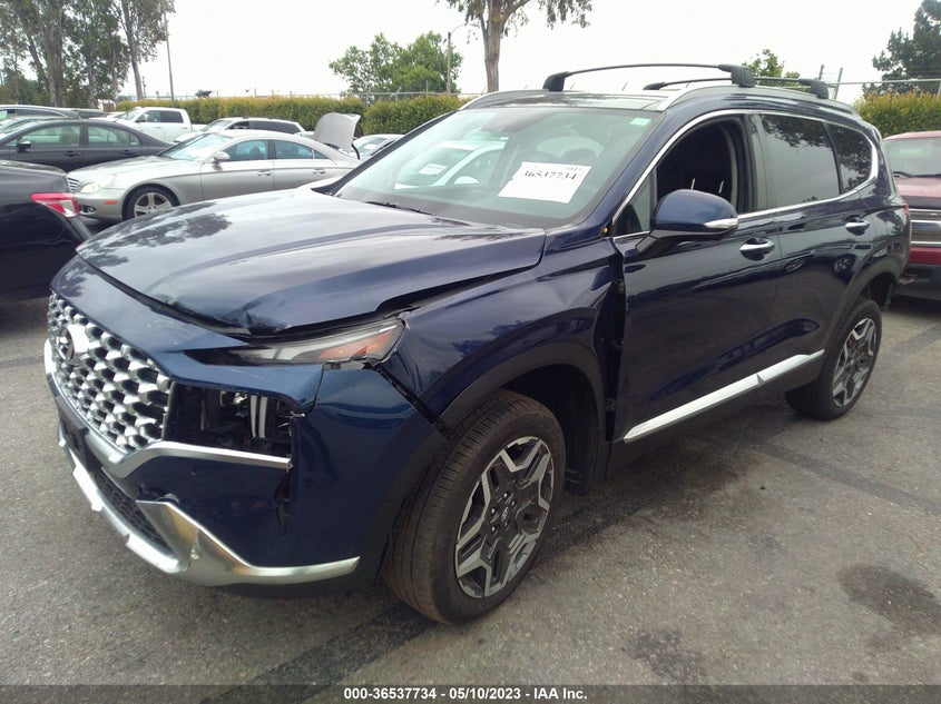 VIN 5NMS4DAL8NH478249 2022 HYUNDAI SANTA FE LIMITED