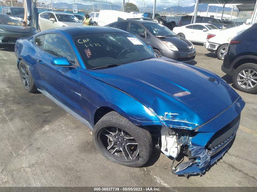 VIN 1FA6P8TH9J5129094 2018 FORD MUSTANG ECOBOOST