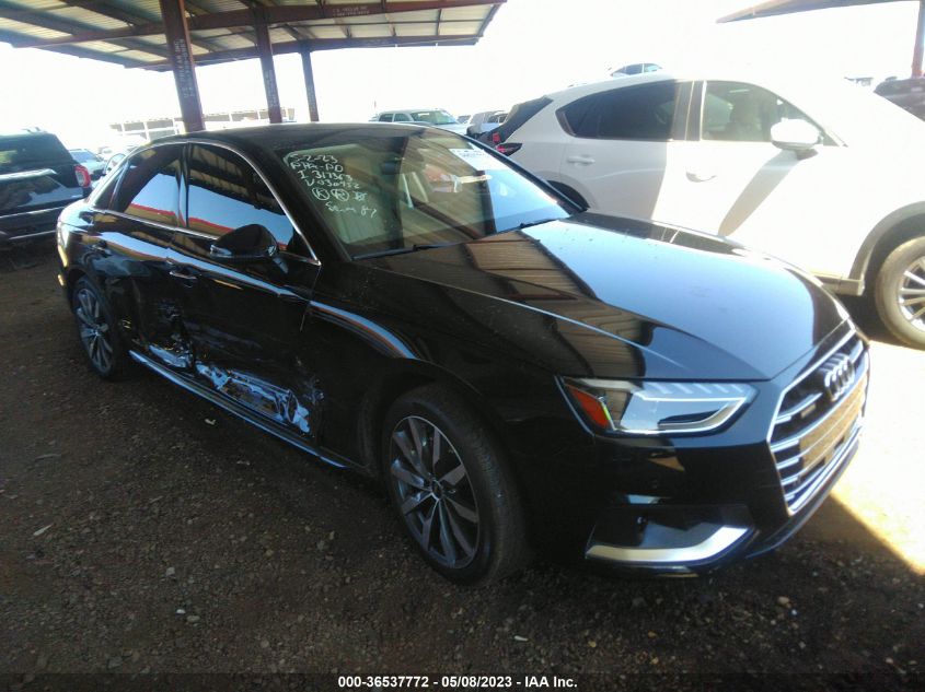 2023 AUDI A4 SEDAN PREMIUM - WAUABAF45PA030952