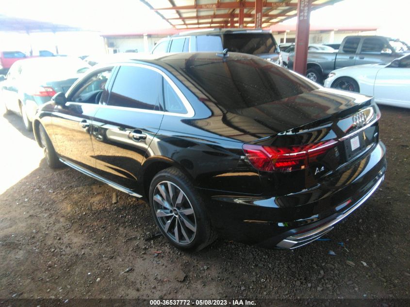 2023 AUDI A4 SEDAN PREMIUM - WAUABAF45PA030952