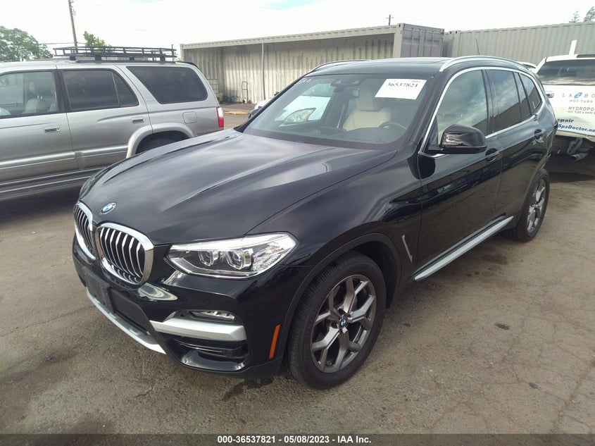 VIN 5UXTY5C0XM9F50663 2021 BMW X3 XDRIVE30I