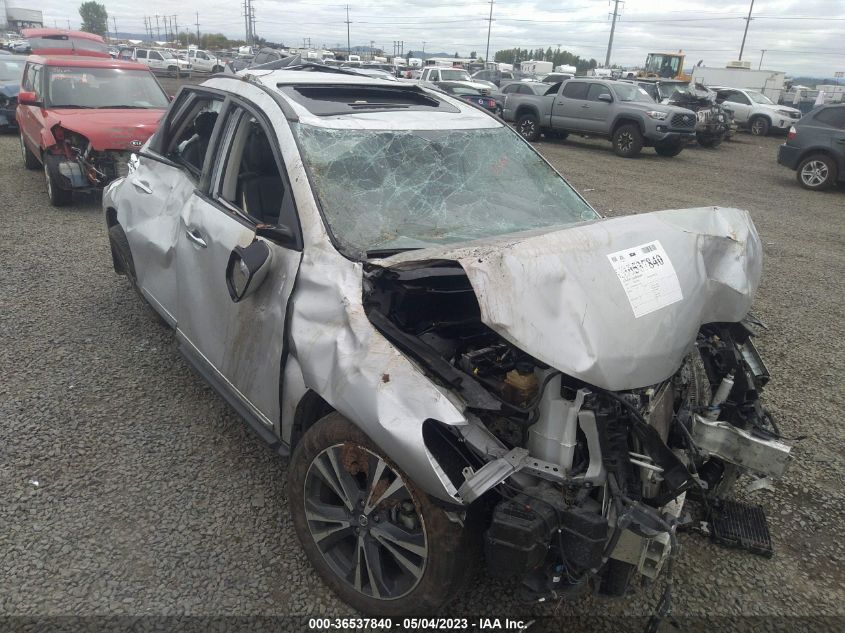 2017 NISSAN PATHFINDER PLATINUM - 5N1DR2MN1HC637851