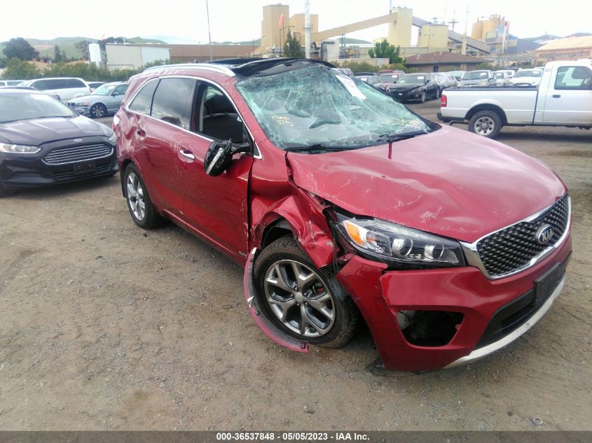5XYPKDA56HG310847 KIA SORENTO SX V6 2017