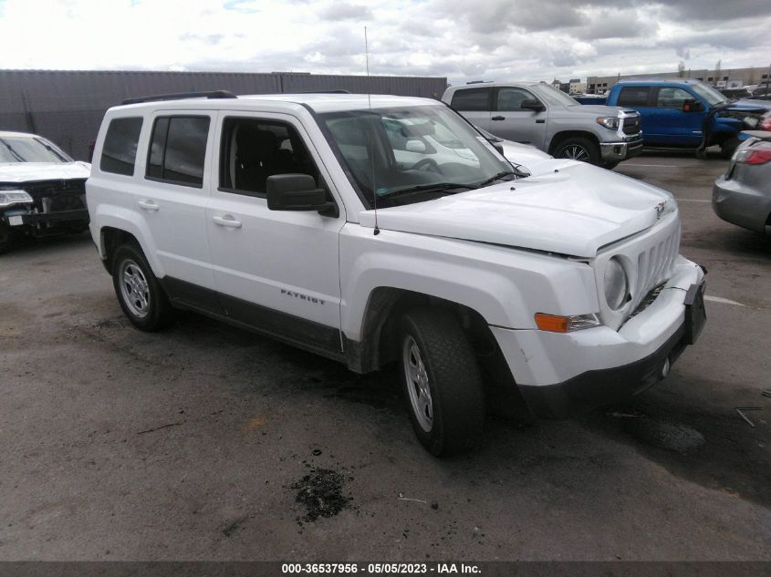 2015 JEEP PATRIOT SPORT - 1C4NJPBA3FD219800