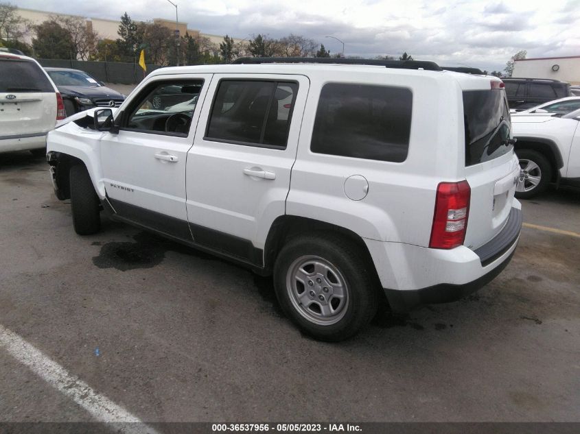 2015 JEEP PATRIOT SPORT - 1C4NJPBA3FD219800