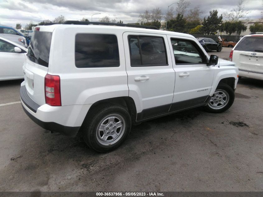 2015 JEEP PATRIOT SPORT - 1C4NJPBA3FD219800