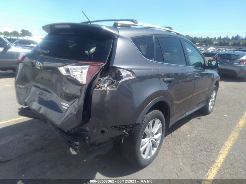 2014 TOYOTA RAV4 LIMITED - 2T3DFREVXEW137703
