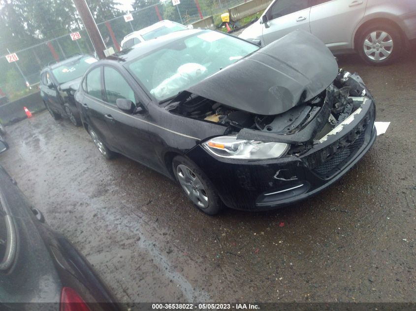 2016 DODGE DART SE - 1C3CDFAA0GD645394