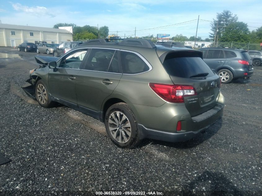 2017 SUBARU OUTBACK LIMITED - 4S4BSENC5H3235101