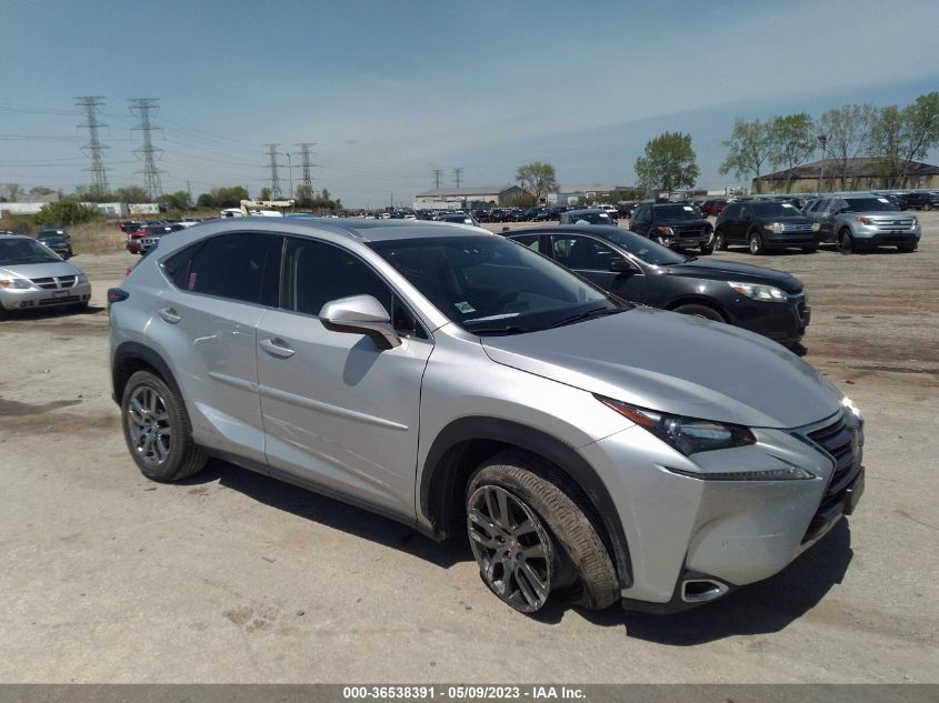 2015 LEXUS NX 300H JTJBJRBZ9F2019839