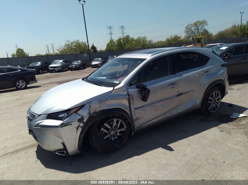 2015 LEXUS NX 300H JTJBJRBZ9F2019839