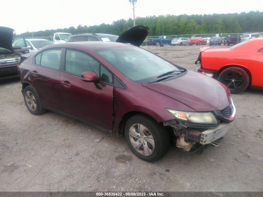 2013 HONDA CIVIC SDN LX - 19XFB2F5XDE287640