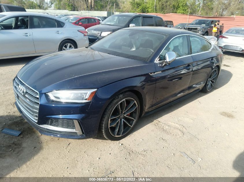 2018 AUDI S5 SPORTBACK PREMIUM PLUS - WAUB4CF54JA109748