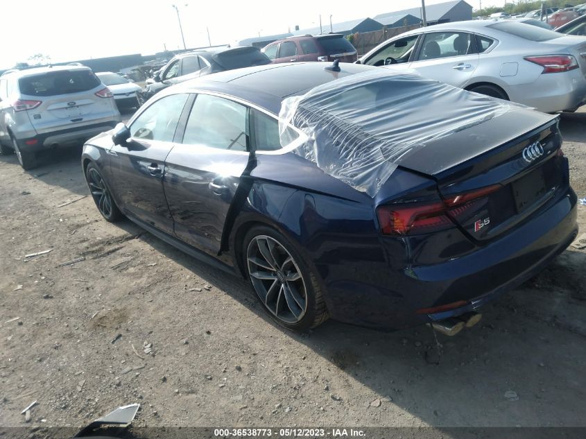 2018 AUDI S5 SPORTBACK PREMIUM PLUS - WAUB4CF54JA109748