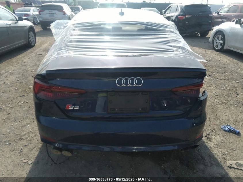 2018 AUDI S5 SPORTBACK PREMIUM PLUS - WAUB4CF54JA109748