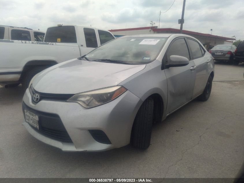 2014 TOYOTA COROLLA L/LE/S/S PLUS/LE PLUS - 5YFBURHE9EP046165