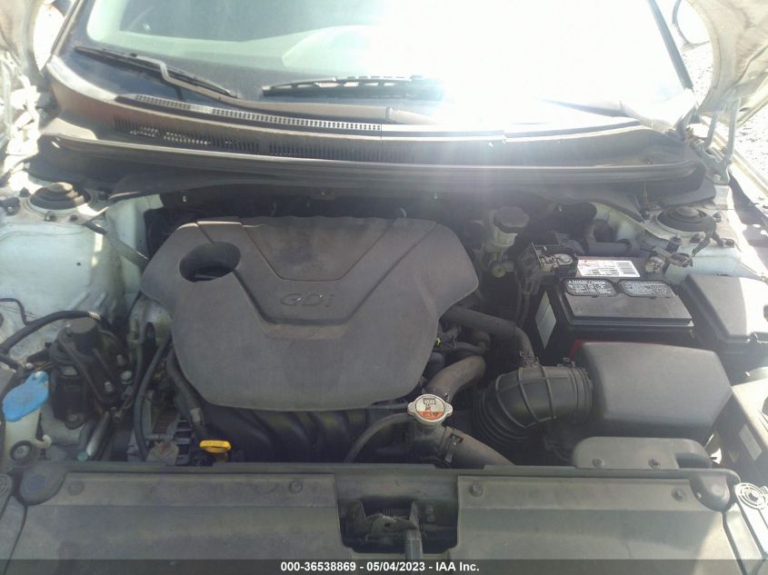 2013 HYUNDAI VELOSTER W/BLACK INT - KMHTC6AD2DU094854