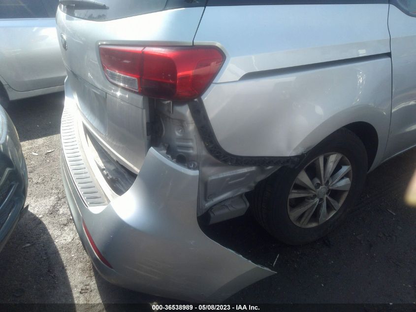 2017 KIA SEDONA L - KNDMA5C11H6291682