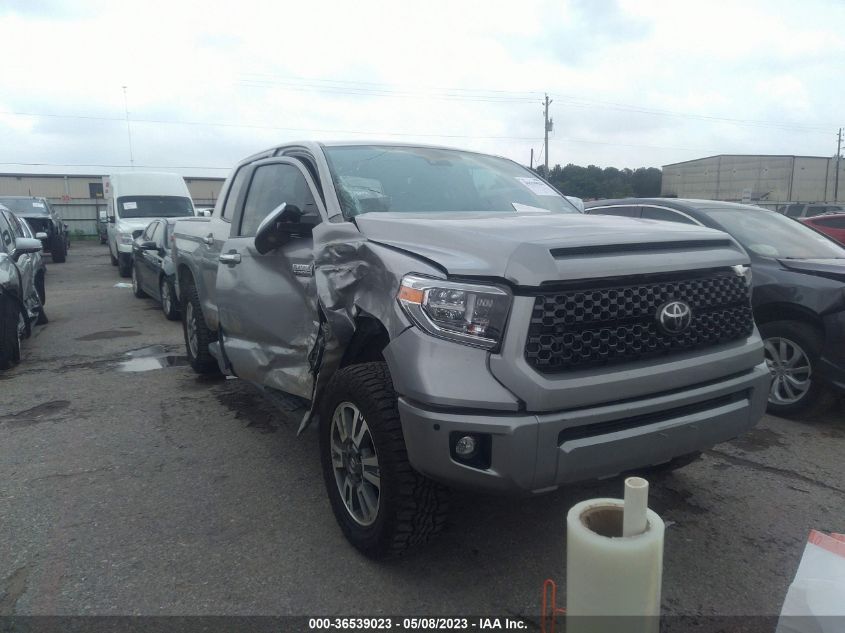 2020 TOYOTA TUNDRA 4WD PLATINUM/1794 EDITION - 5TFAY5F14LX934393