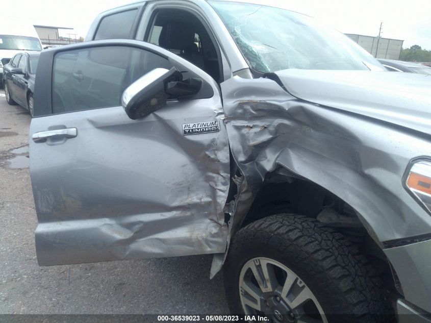 2020 TOYOTA TUNDRA 4WD PLATINUM/1794 EDITION - 5TFAY5F14LX934393