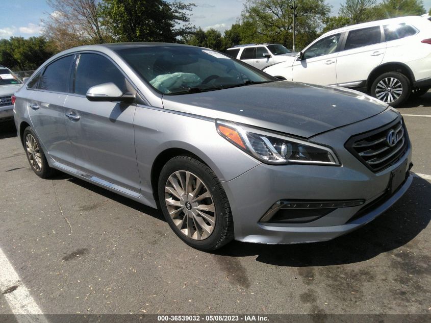 2015 HYUNDAI SONATA 2.4L LIMITED - 5NPE34AF8FH245308