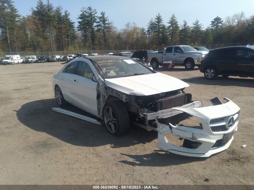 2014 MERCEDES-BENZ CLA-CLASS CLA 250 - WDDSJ4GBXEN134096