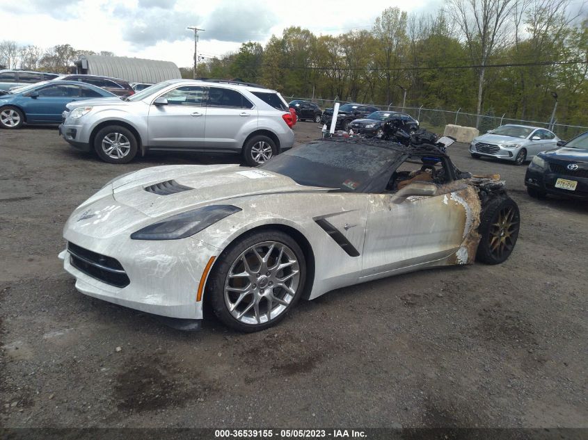 2017 CHEVROLET CORVETTE 3LT - 1G1YE3D78H5114560
