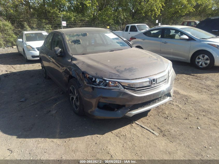 2017 HONDA ACCORD SEDAN LX - 1HGCR2F38HA291824