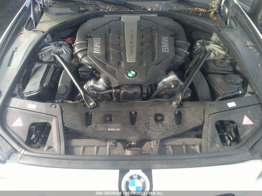2013 BMW 5 SERIES 550I XDRIVE - WBAFU9C59DDY71999