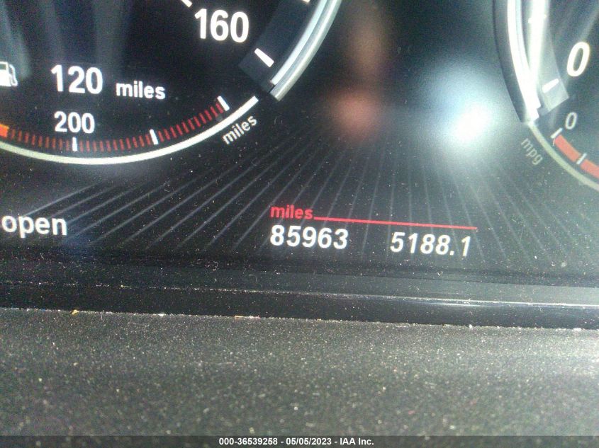 2013 BMW 5 SERIES 550I XDRIVE - WBAFU9C59DDY71999