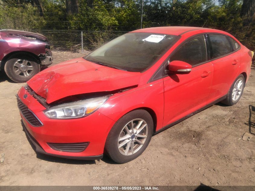 2015 FORD FOCUS SE - 1FADP3F26FL218593