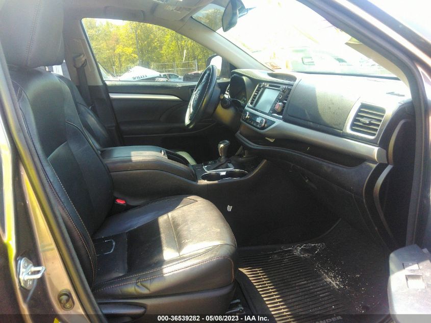 2015 TOYOTA HIGHLANDER XLE - 5TDJKRFH7FS211542