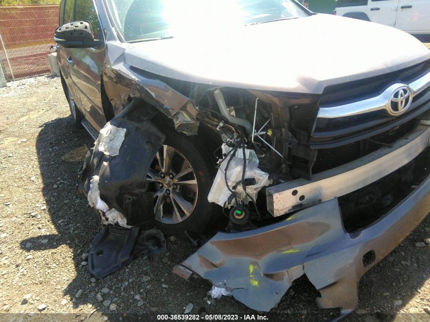 2015 TOYOTA HIGHLANDER XLE - 5TDJKRFH7FS211542