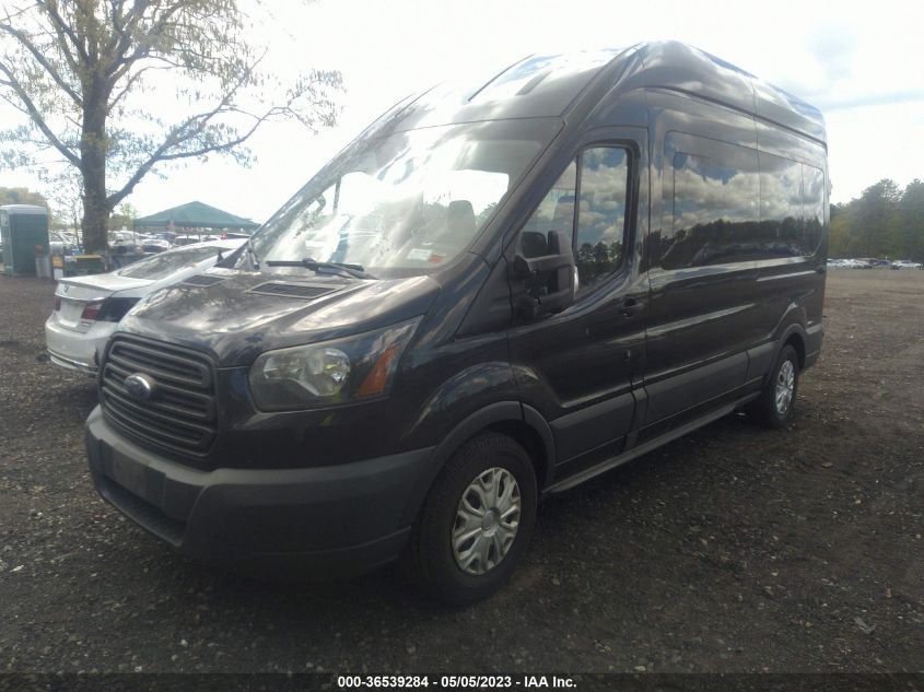 2015 FORD TRANSIT WAGON XL/XLT - 1FBAX2XM4FKA14733