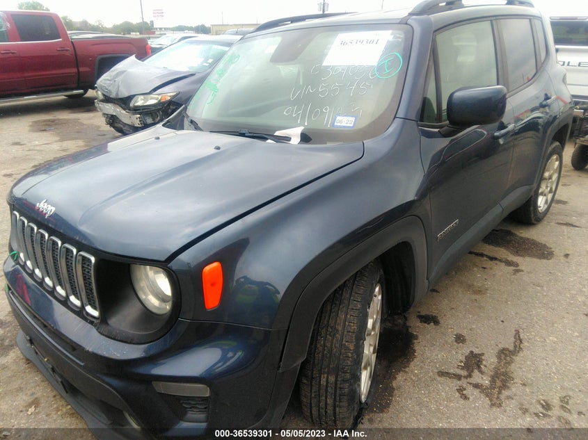 VIN ZACNJABB9KPK75545 2019 JEEP RENEGADE LATITUDE
