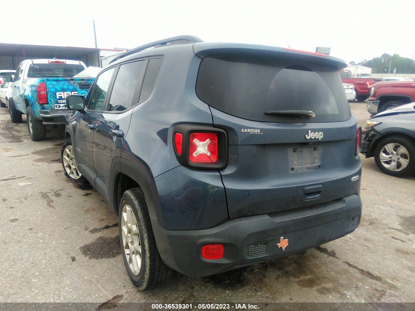 VIN ZACNJABB9KPK75545 2019 JEEP RENEGADE LATITUDE