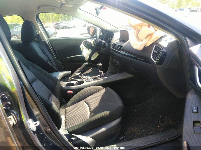 2015 MAZDA MAZDA3 I TOURING - 3MZBM1L74FM202712