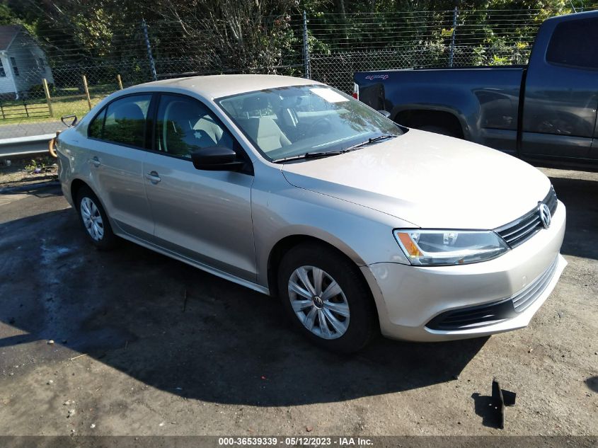 2013 VOLKSWAGEN JETTA SEDAN S - 3VW1K7AJ5DM316928