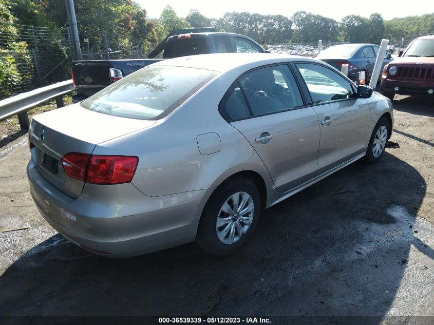 2013 VOLKSWAGEN JETTA SEDAN S - 3VW1K7AJ5DM316928