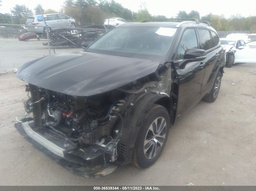 2022 TOYOTA HIGHLANDER HYBRID - 5TDGBRCH2NS551629