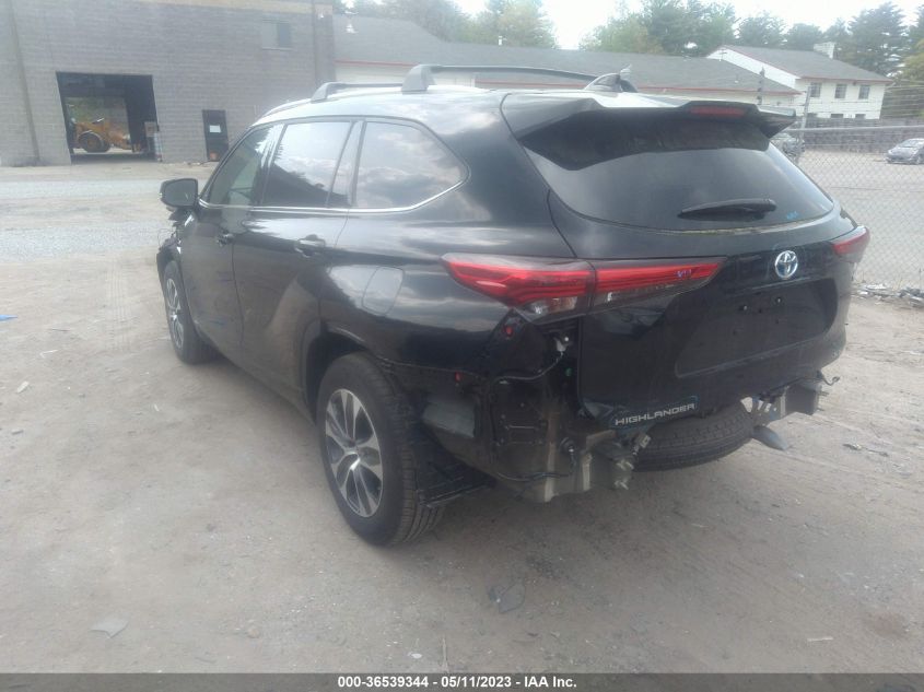 2022 TOYOTA HIGHLANDER HYBRID - 5TDGBRCH2NS551629