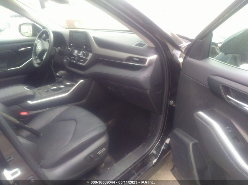 2022 TOYOTA HIGHLANDER HYBRID - 5TDGBRCH2NS551629