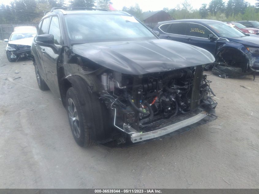 2022 TOYOTA HIGHLANDER HYBRID - 5TDGBRCH2NS551629
