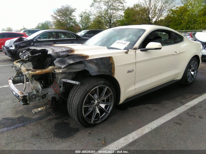 2015 FORD MUSTANG GT 50 YEARS LIMITED - 1FA6P8RF9F5500624