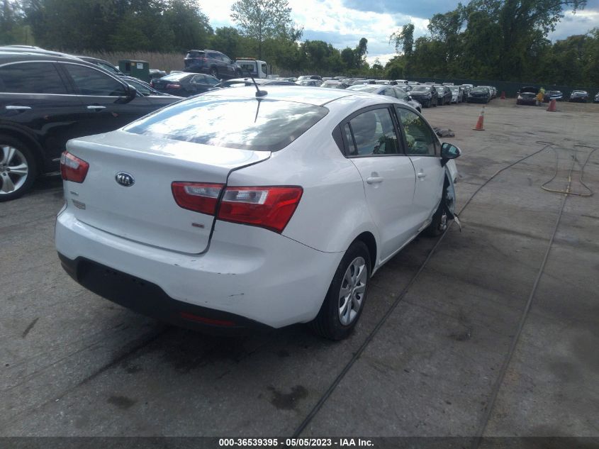 2015 KIA RIO LX - KNADM4A34F6515768