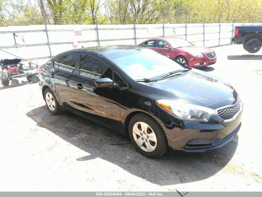 2015 KIA FORTE LX - KNAFK4A64F5391757