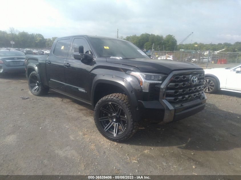 5TFNC5EC4NX002006 TOYOTA TUNDRA 4WD PLATINUM HYBRID 2022