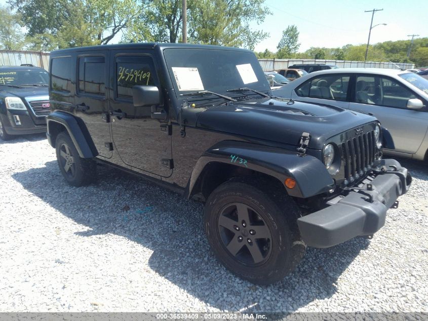 2015 JEEP WRANGLER UNLIMITED WRANGLER X - 1C4BJWEG6FL584796