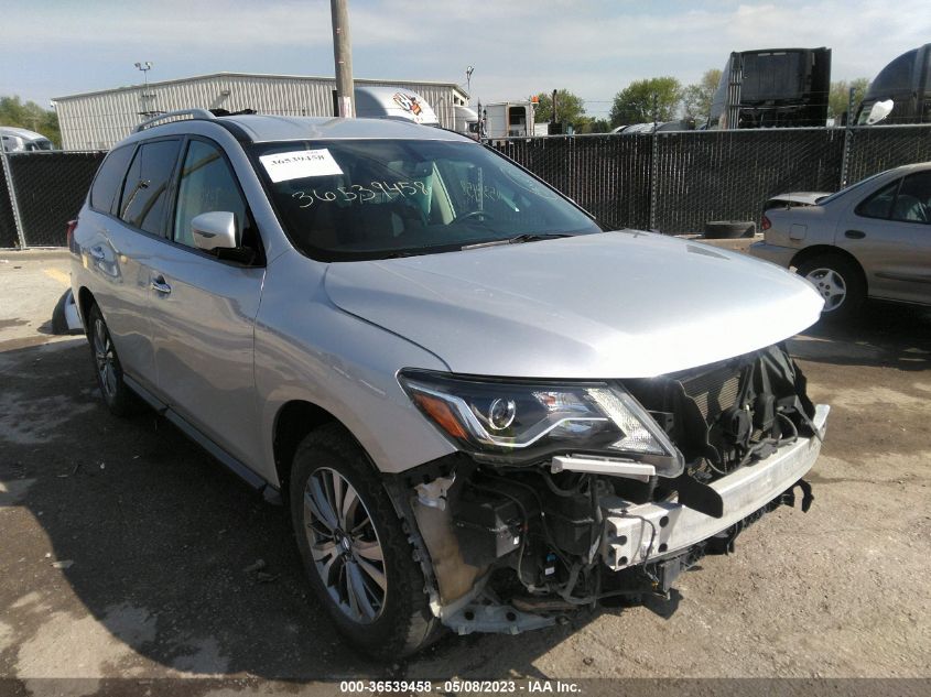 2019 NISSAN PATHFINDER SV - 5N1DR2MM1KC577214